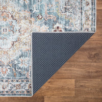 Ionia IO-37 Traditional Washable Rug | Non-Slip