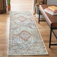 Ionia IO-17 Traditional Washable Rug | Non-Slip