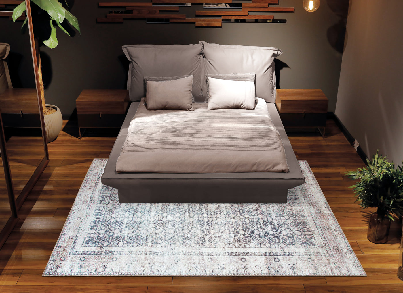 Ionia IO-36 Traditional Washable Rug | Non-Slip