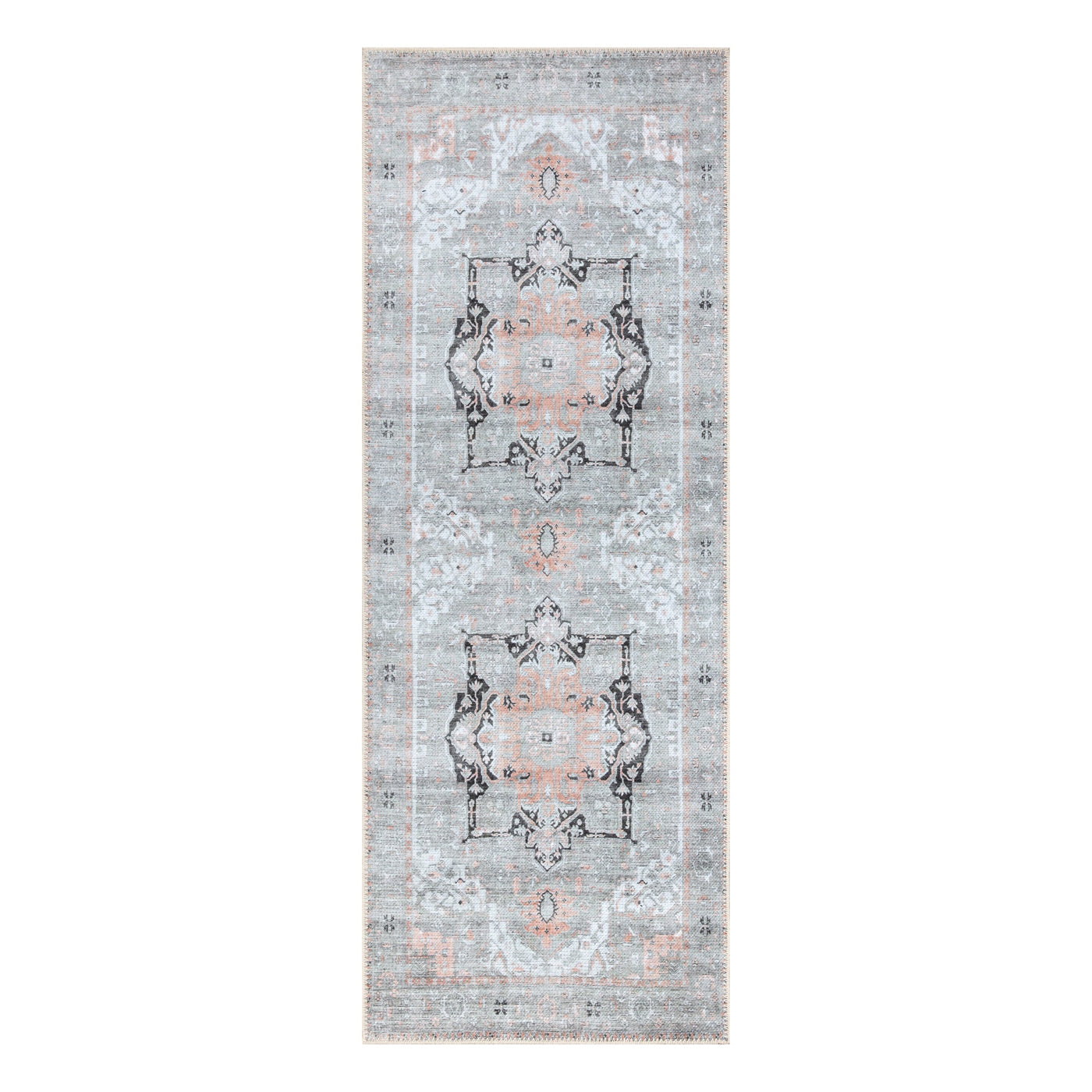 Ionia IO-22 Traditional Washable Rug | Non-Slip