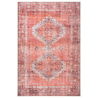 Ionia IO-65 Traditional Medallion Pink Rug
