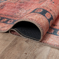 Ionia IO-56 Traditional Bordered Peach Rug