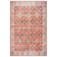 Ionia IO-64 Traditional Bordered Orange Rug