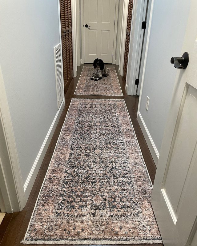 Customer photo: Hudson runner in a hallway